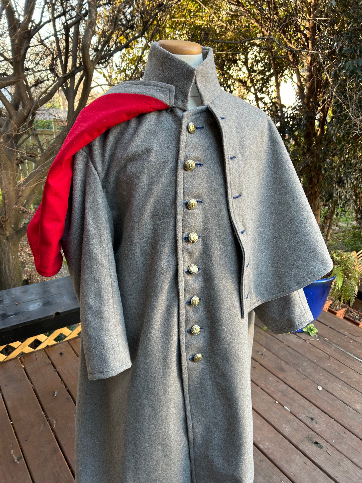 Confederate Overcoat 1861-1865