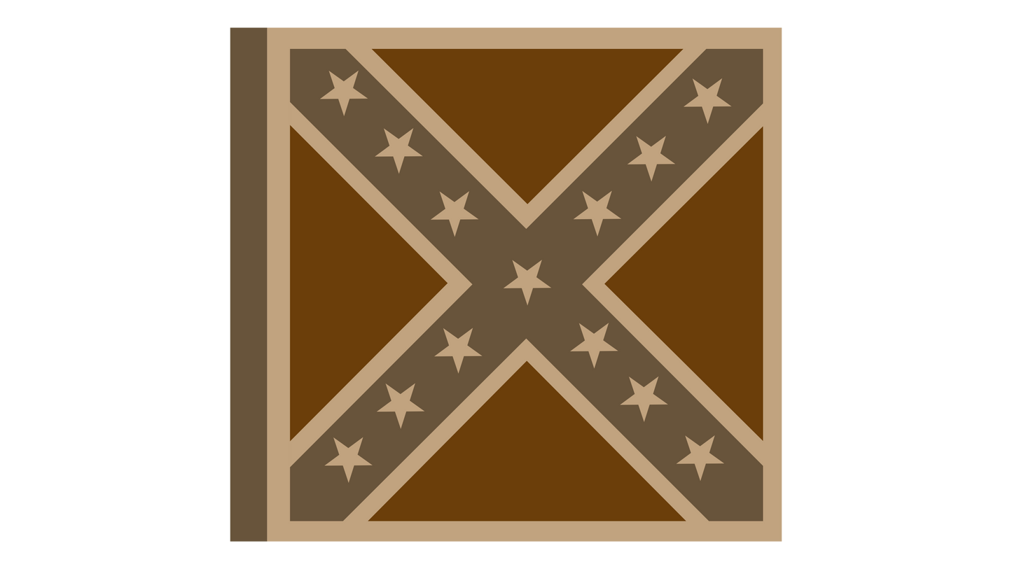 Battle Flag "Camouflage" Stickers