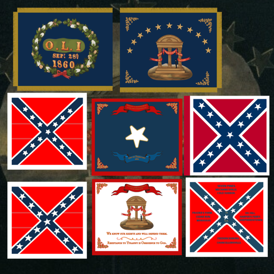 "Empire of the South" - Georgia Sticker Set