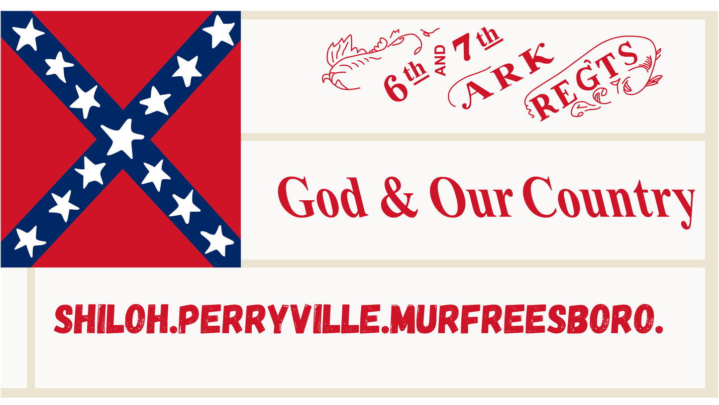 6th and 7th Arkansas - 2nd National Flag