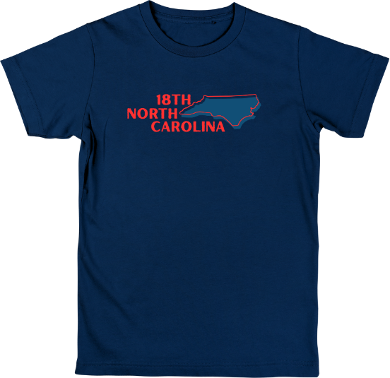 18th North Carolina Infantry Battle Flag Shirt