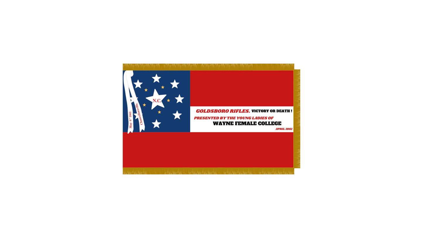 Goldsboro Rifles - 27th North Carolina Infantry 1st National Stickers