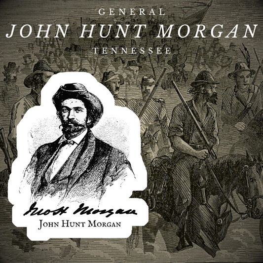 John Hunt Morgan Stickers