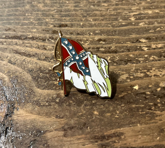 2nd National Lapel Pin - Close-out Color Error