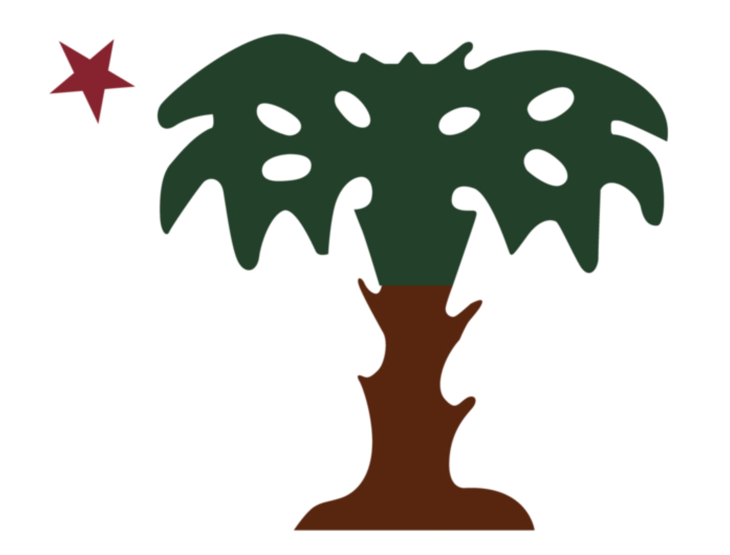South Carolina Palmetto Guards Flag Stickers