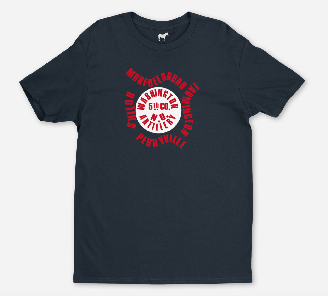 Washington Artillery - 5th Company - Hardee Flag Shirt
