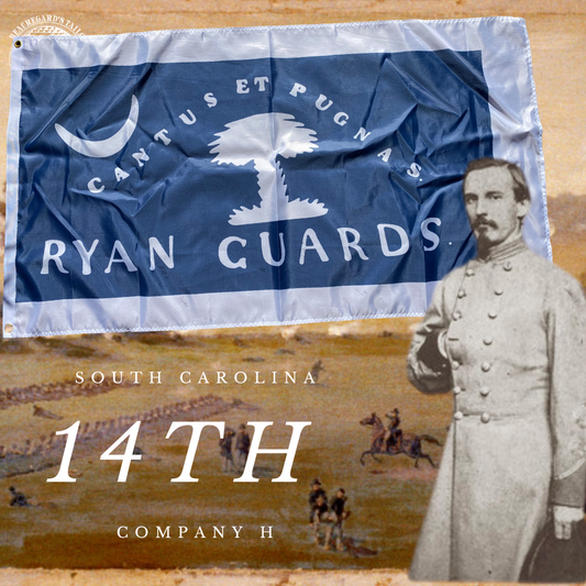 14th South Carolina - Company H  House Flag