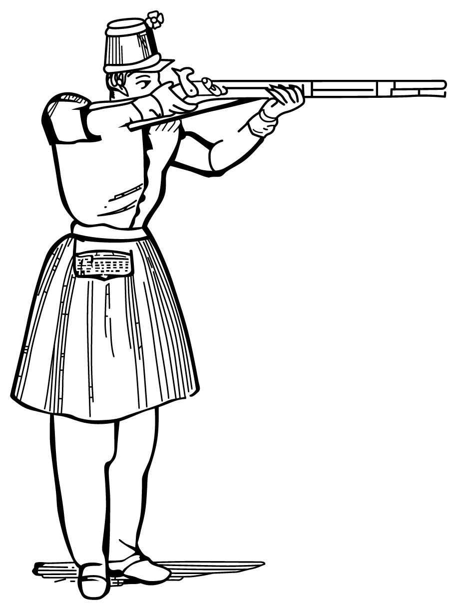 Hardee's Rifle & Light Infantry Tactics Stickers