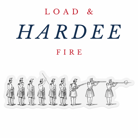Hardee's Rifle & Light Infantry Tactics Stickers