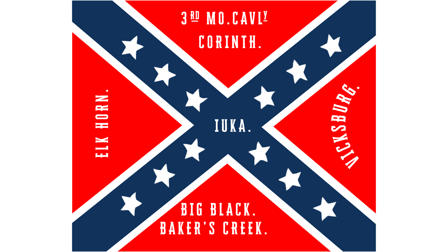 3rd Missouri Cavalry Flag