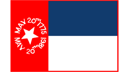 North Carolina - Governor John Ellis Secession Flag Sticker