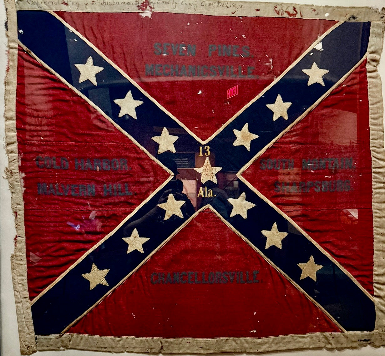 13th Alabama Regimental Colors Stickers