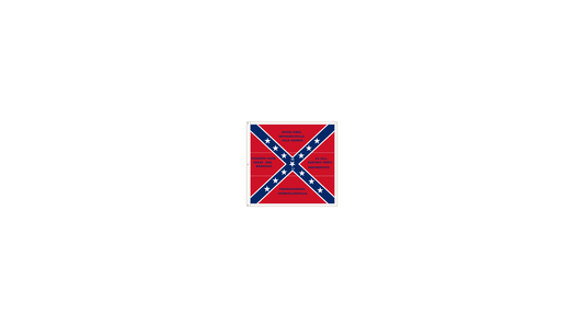 49th Georgia Infantry Flag Stickers/Magnet