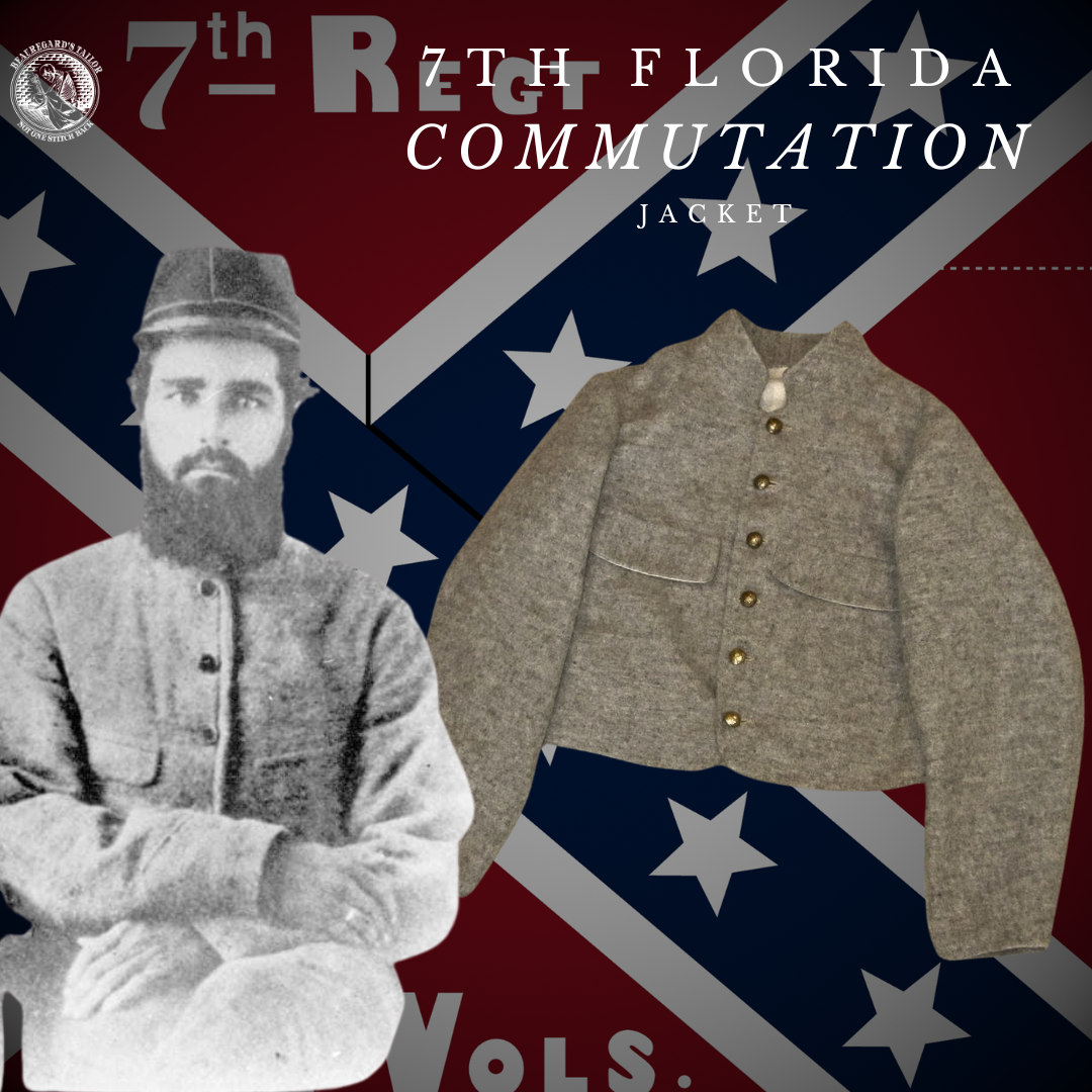 Untrimmed Commutation Jacket - 7th Florida Infantry
