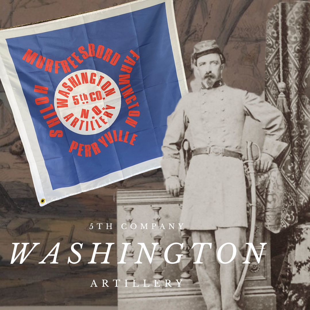 Washington Artillery - 5th Company Hardee House Flag