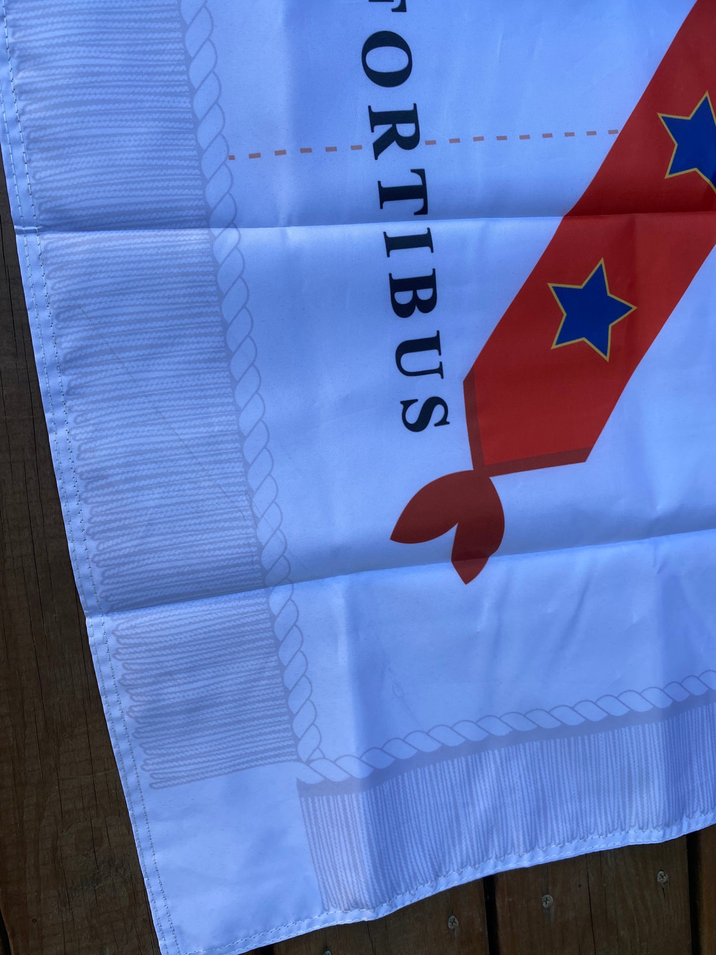 "Fortuna Favet Fortibus" ("Fortune favors the brave") 7th Alabama Cavalry House Flag