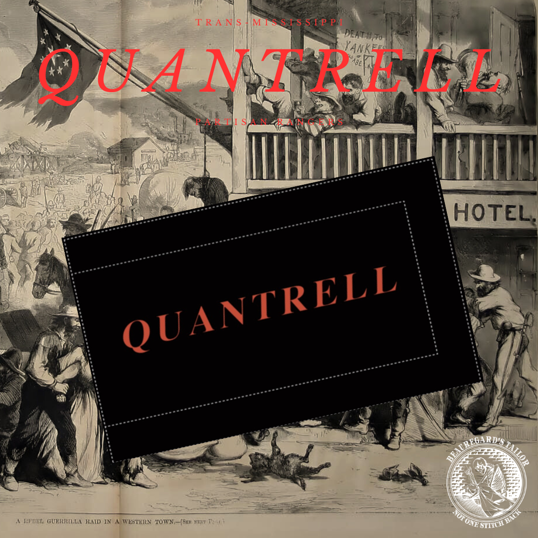 Quantrill Partisan Rangers "Black Flag" Stickers