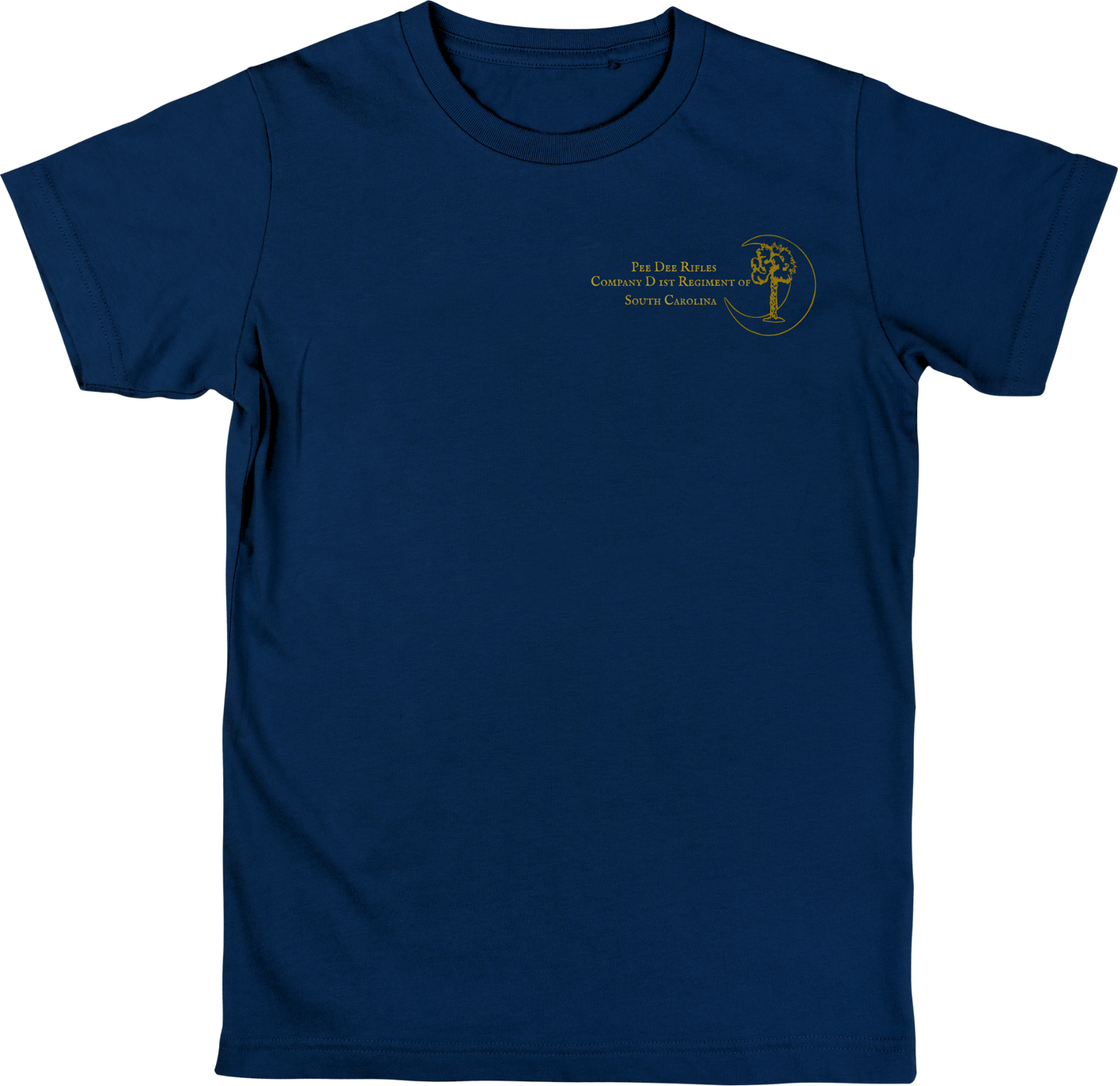 Pee Dee Rifles - Company D 1st Regiment of South Carolina Infantry Flag T-Shirt