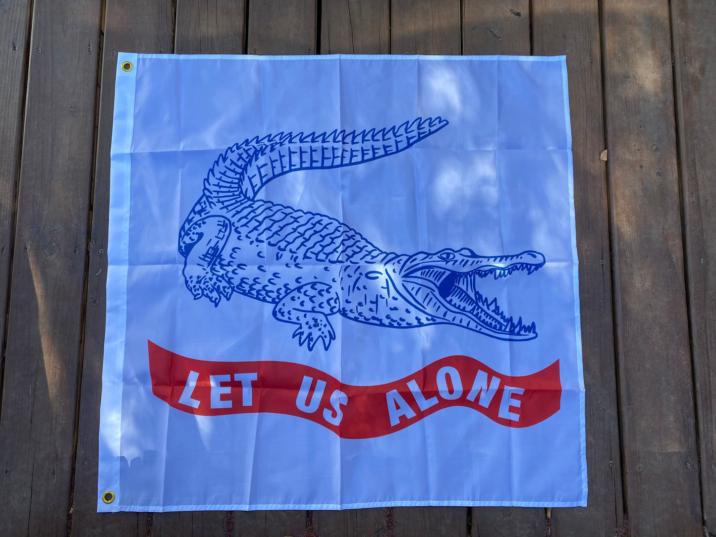 "Let us alone" House Flag