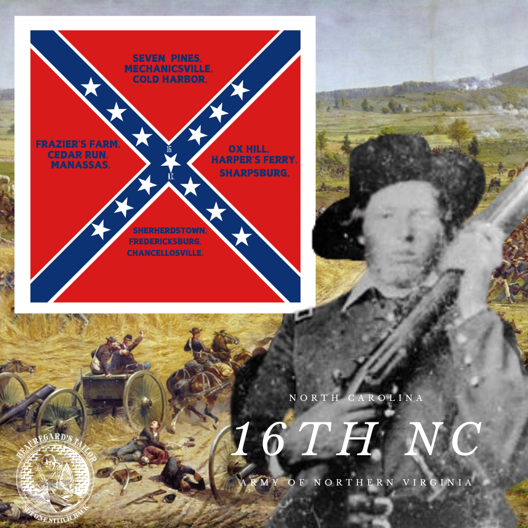 16th North Carolina Infantry House Flag
