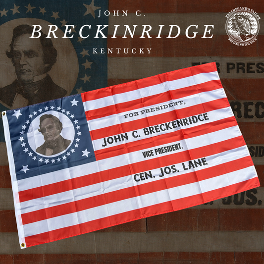 John C. Breckinridge 1860 Campaign Flag