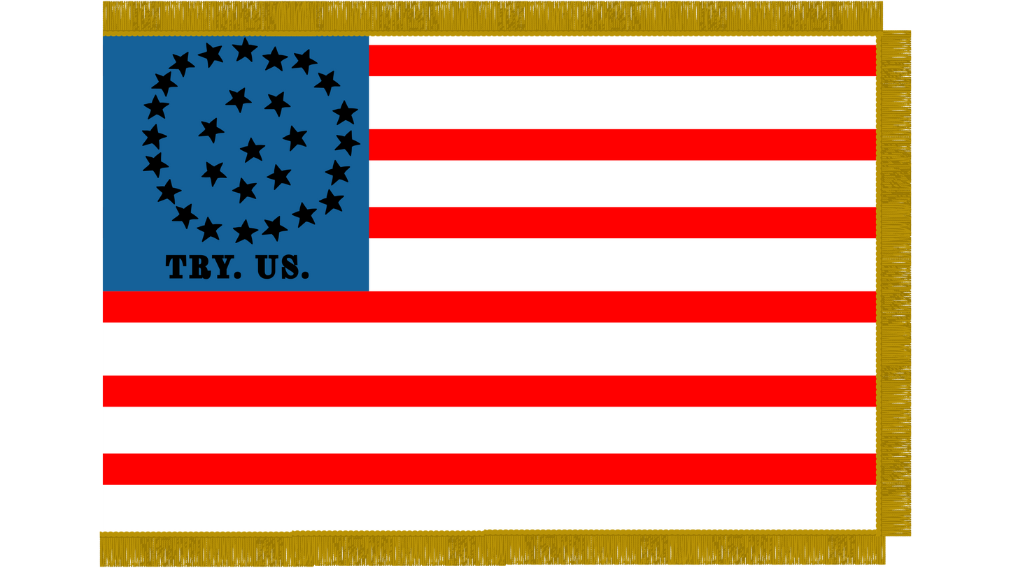 Van Buren Avengers of Crawford County, Company F of the Arkansas Mounted Gunmen Flag