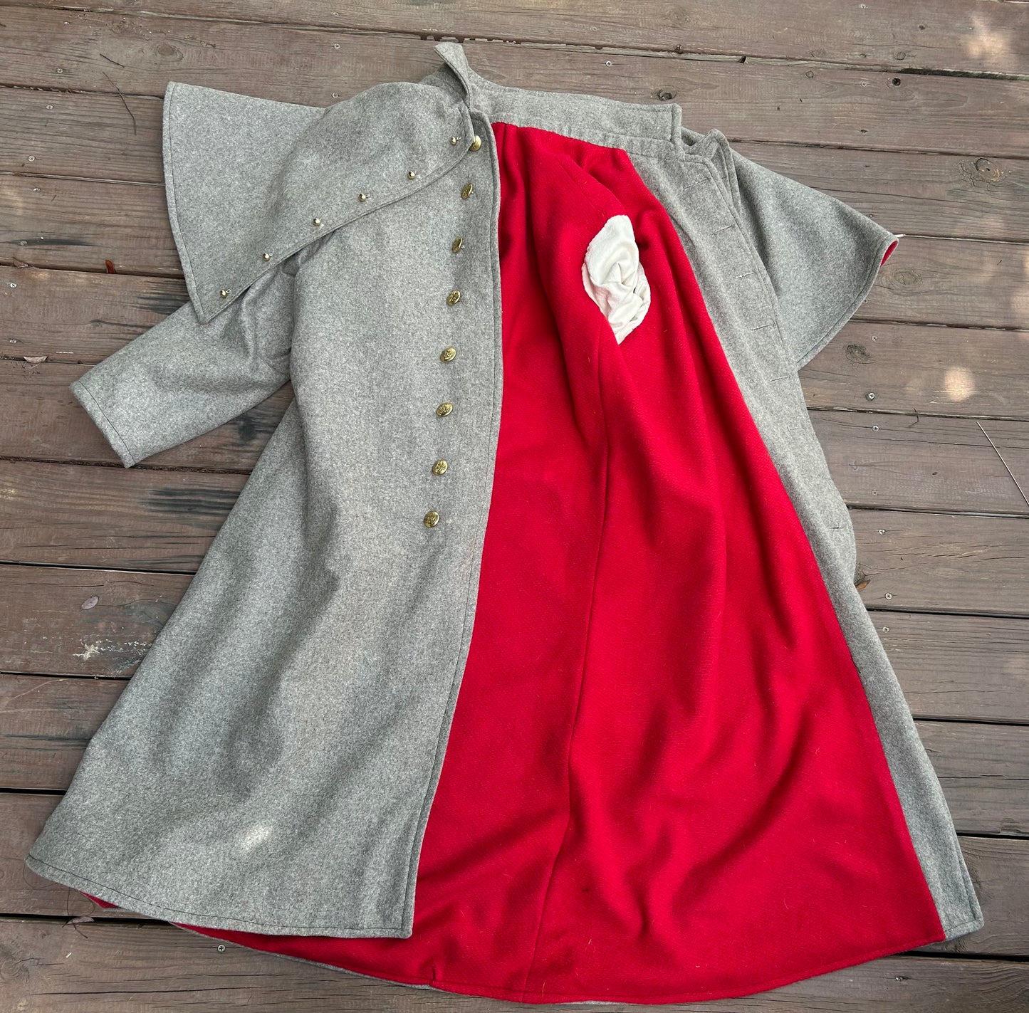 Confederate Overcoat 1861-1865