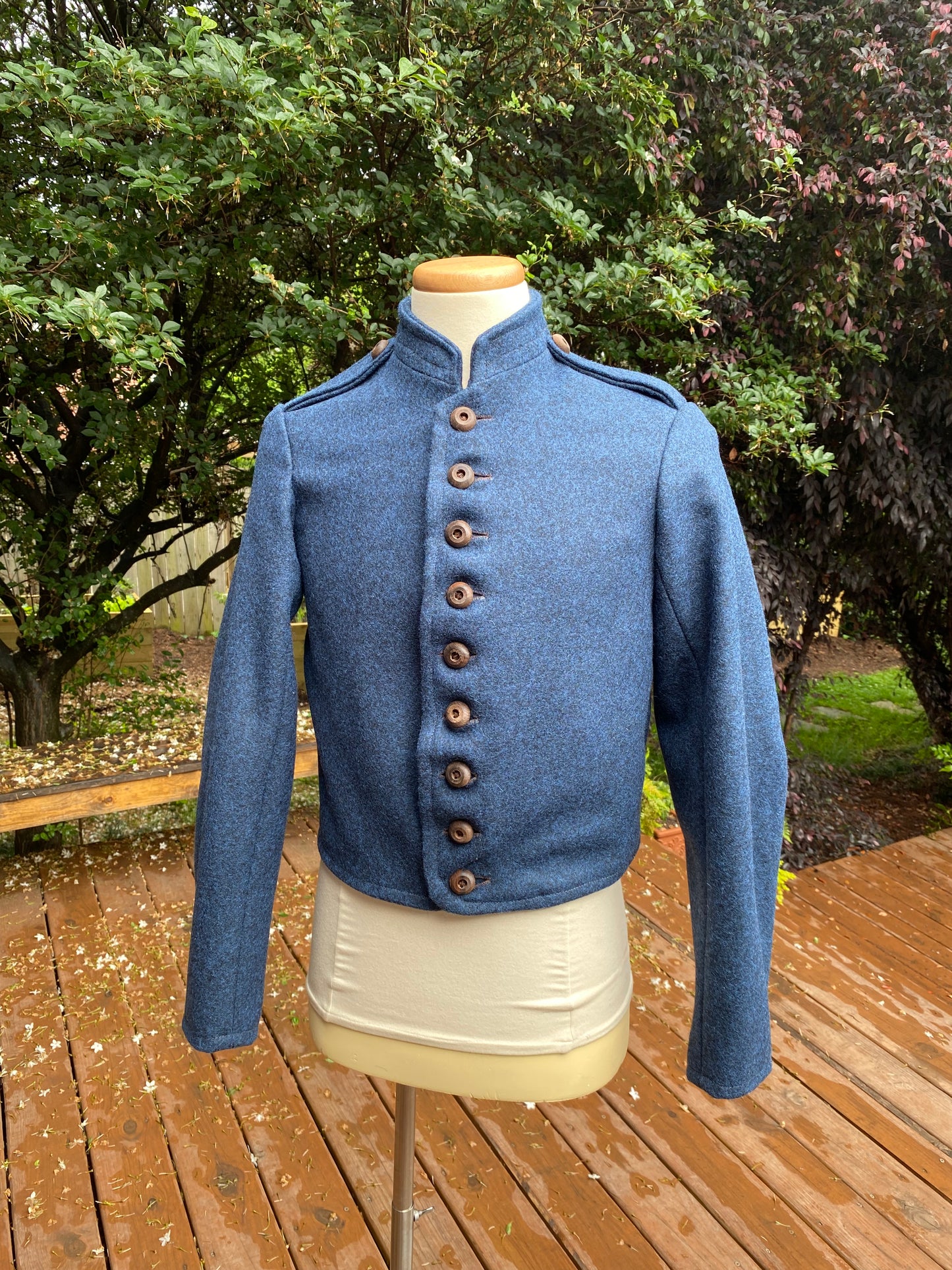 Richmond Clothing Bureau Jacket English Army Cloth 1863-1864