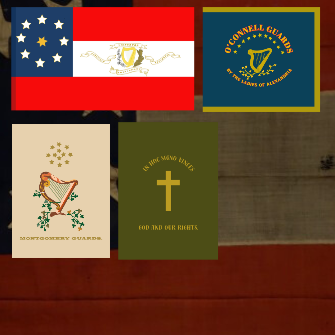 Confederate Irish Sticker Set