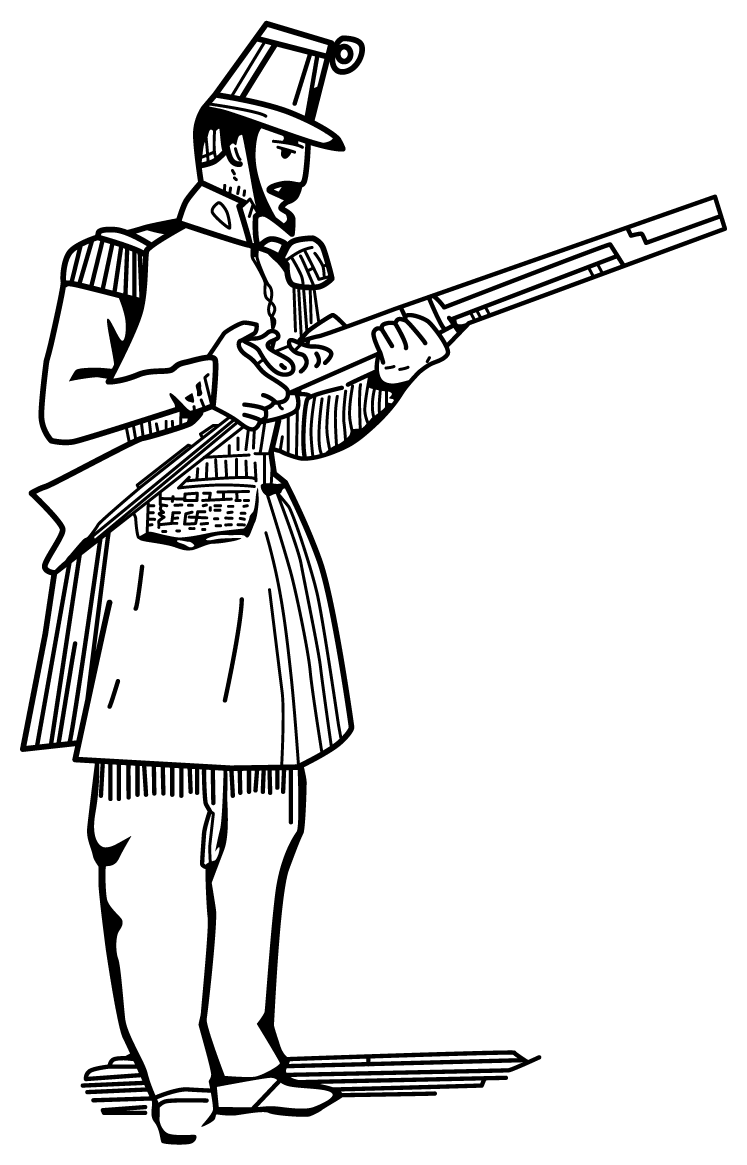 Hardee's Rifle & Light Infantry Tactics Stickers