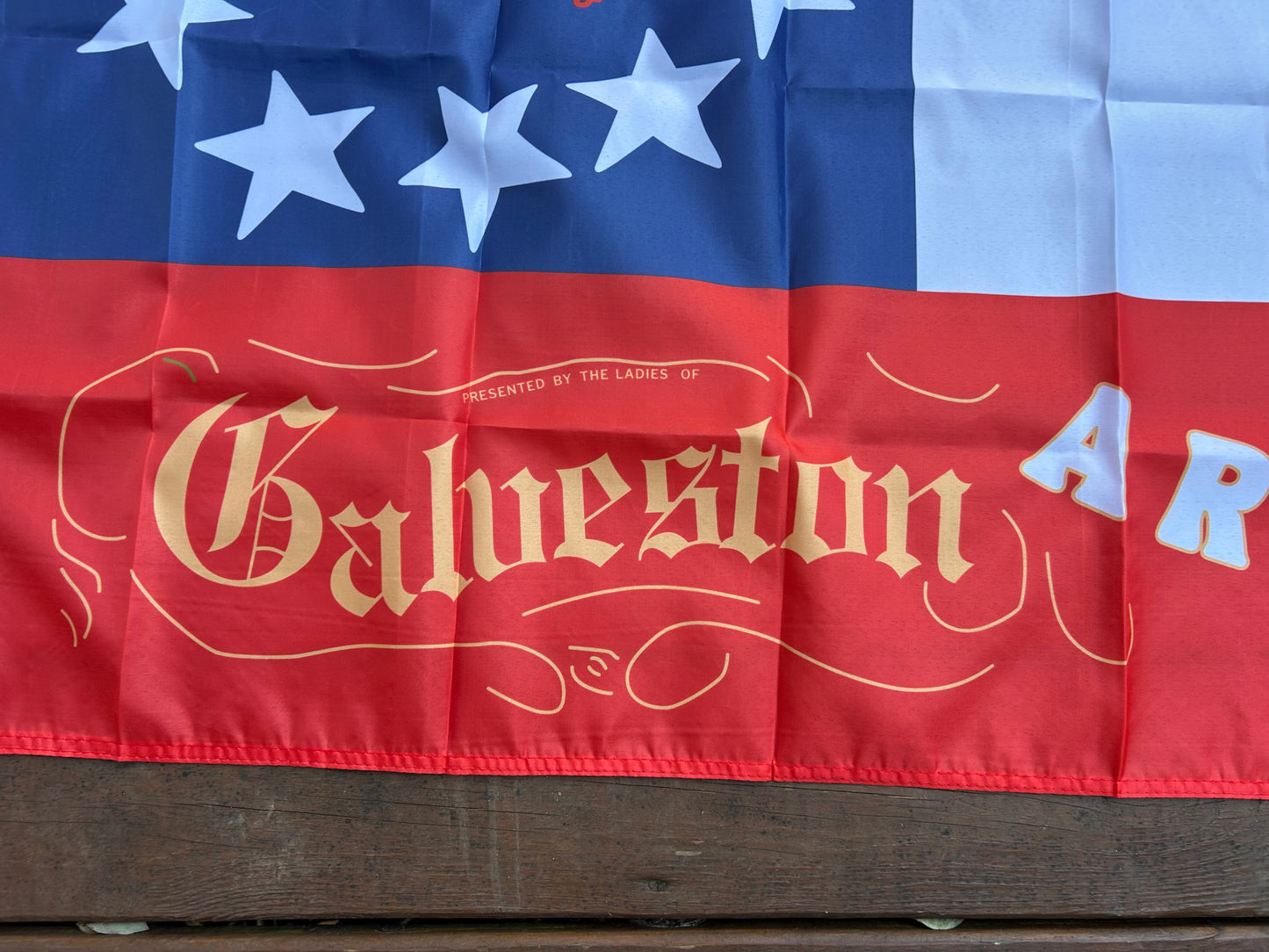1st Galveston Artillery Flag