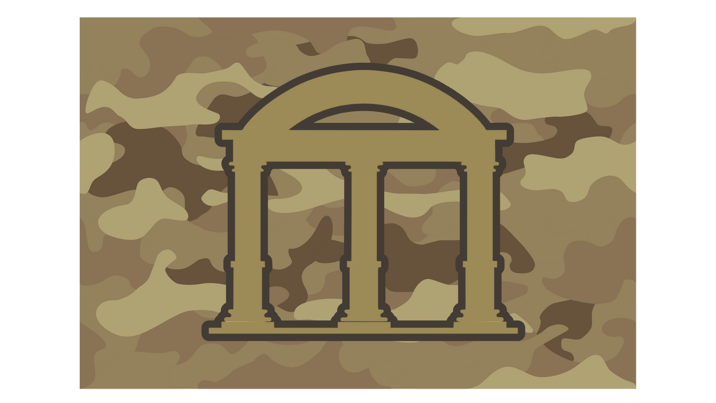 Republic of Georgia Camouflage Flag