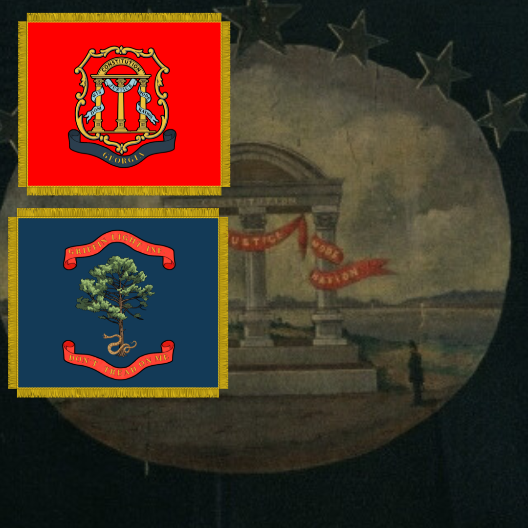 "Empire of the South" - Georgia Sticker Set