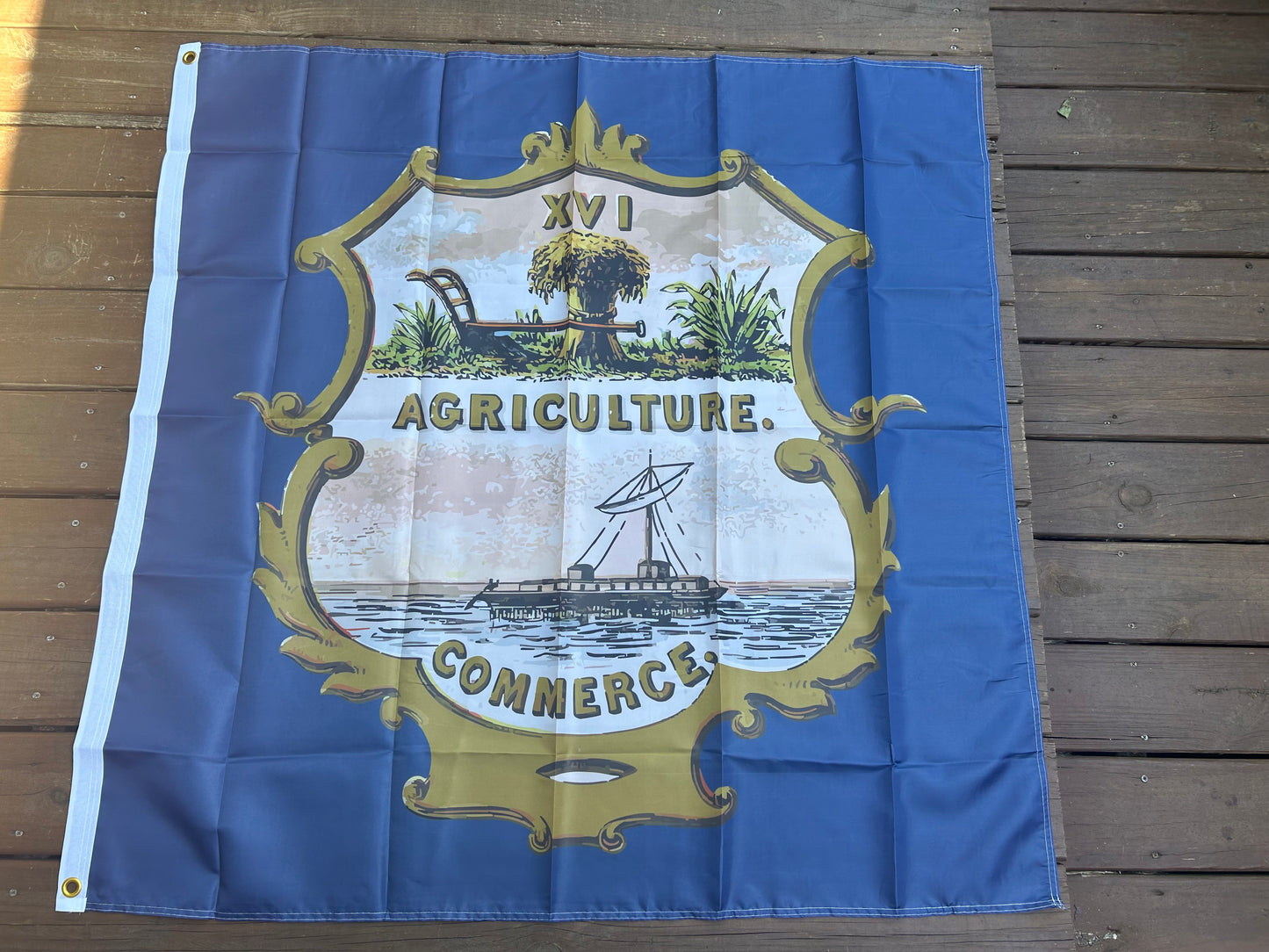 Tennessee Coat of Arms Flag