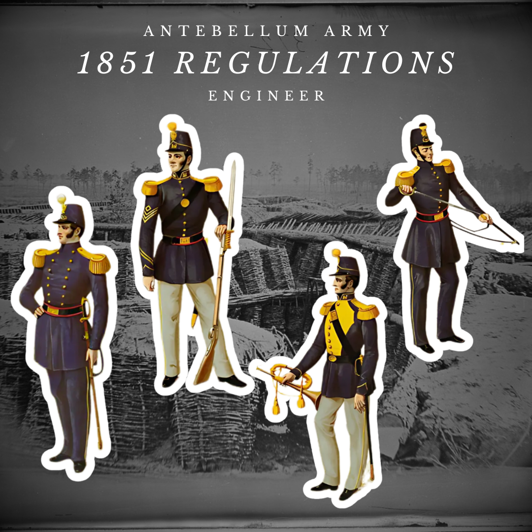 1851 - Engineer Uniform Plate Stickers