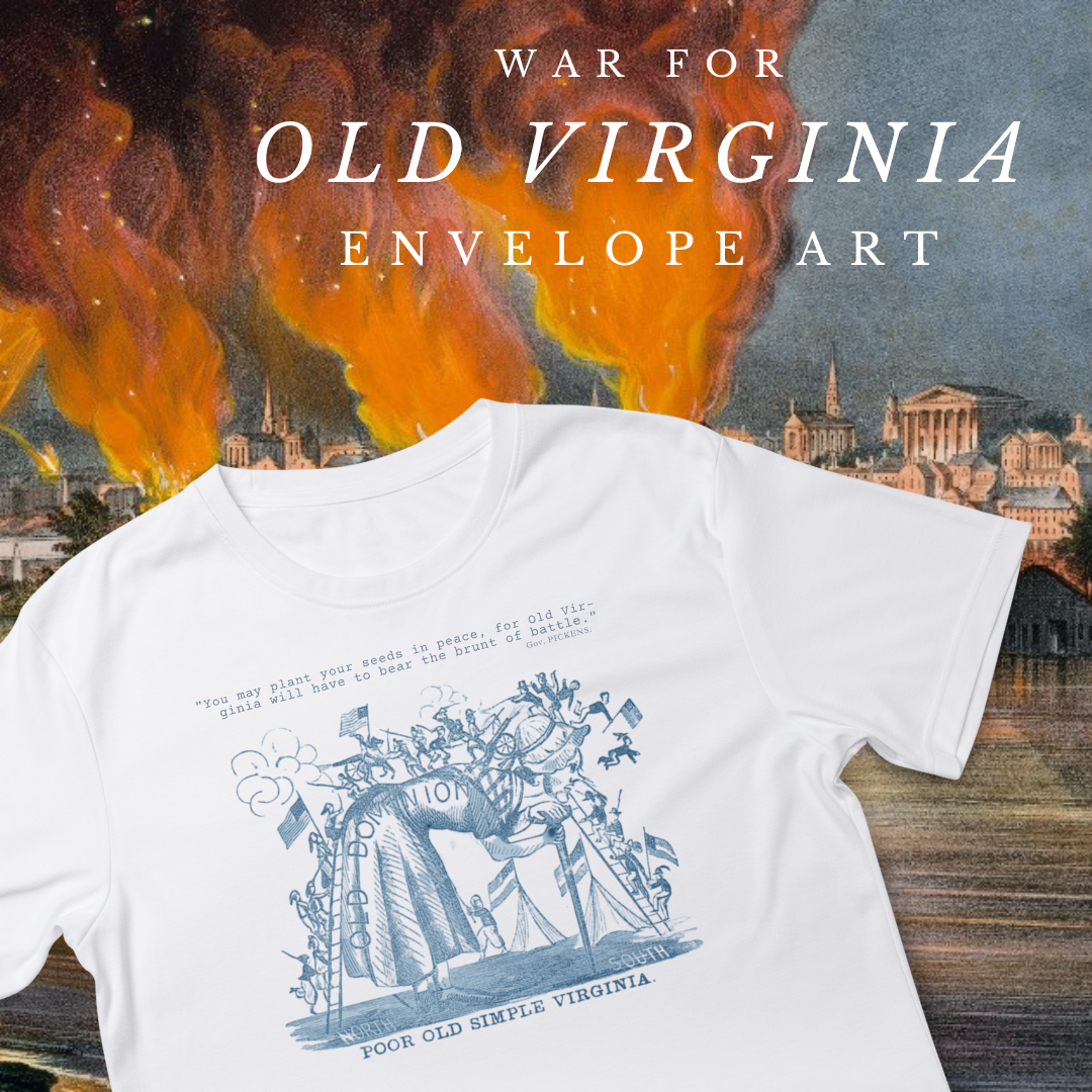 "Old Virginia" Patriotic Envelope Art Shirt