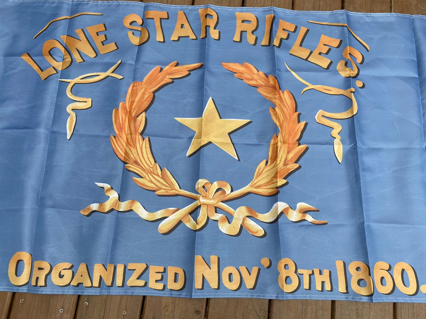 Lone Star Rifles - Company L - 1st Texas Infantry House Flag
