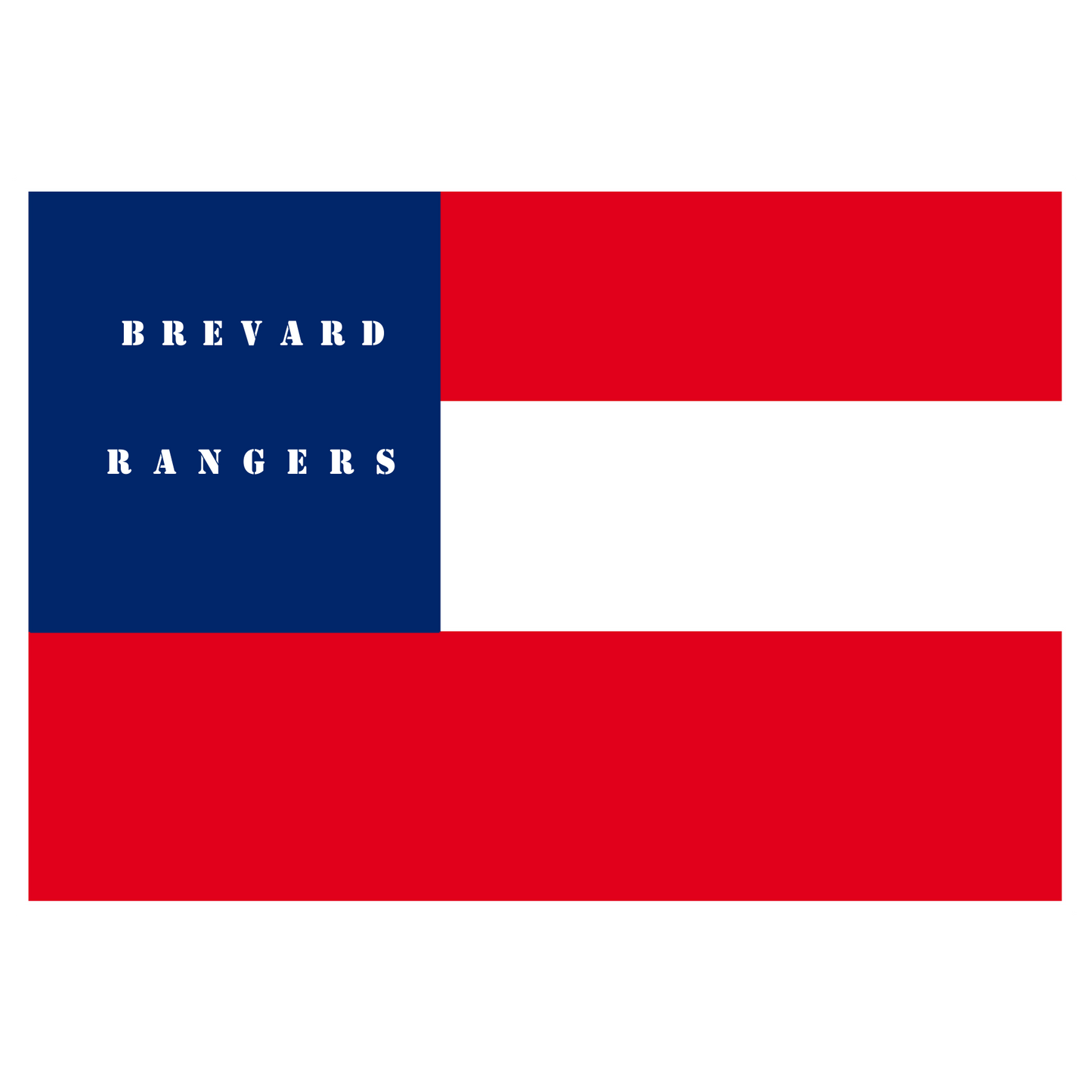 Brevard Rangers - 62nd North Carolina Flag Stickers