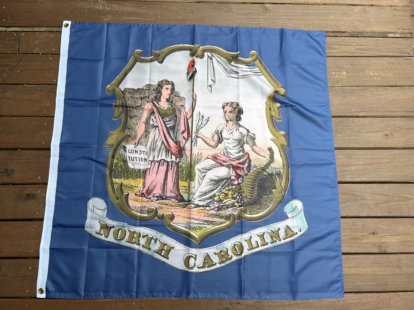 North Carolina Coat of Arms Flag