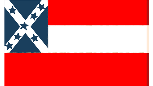 Cairo, Missouri Flag Stickers/Magnet