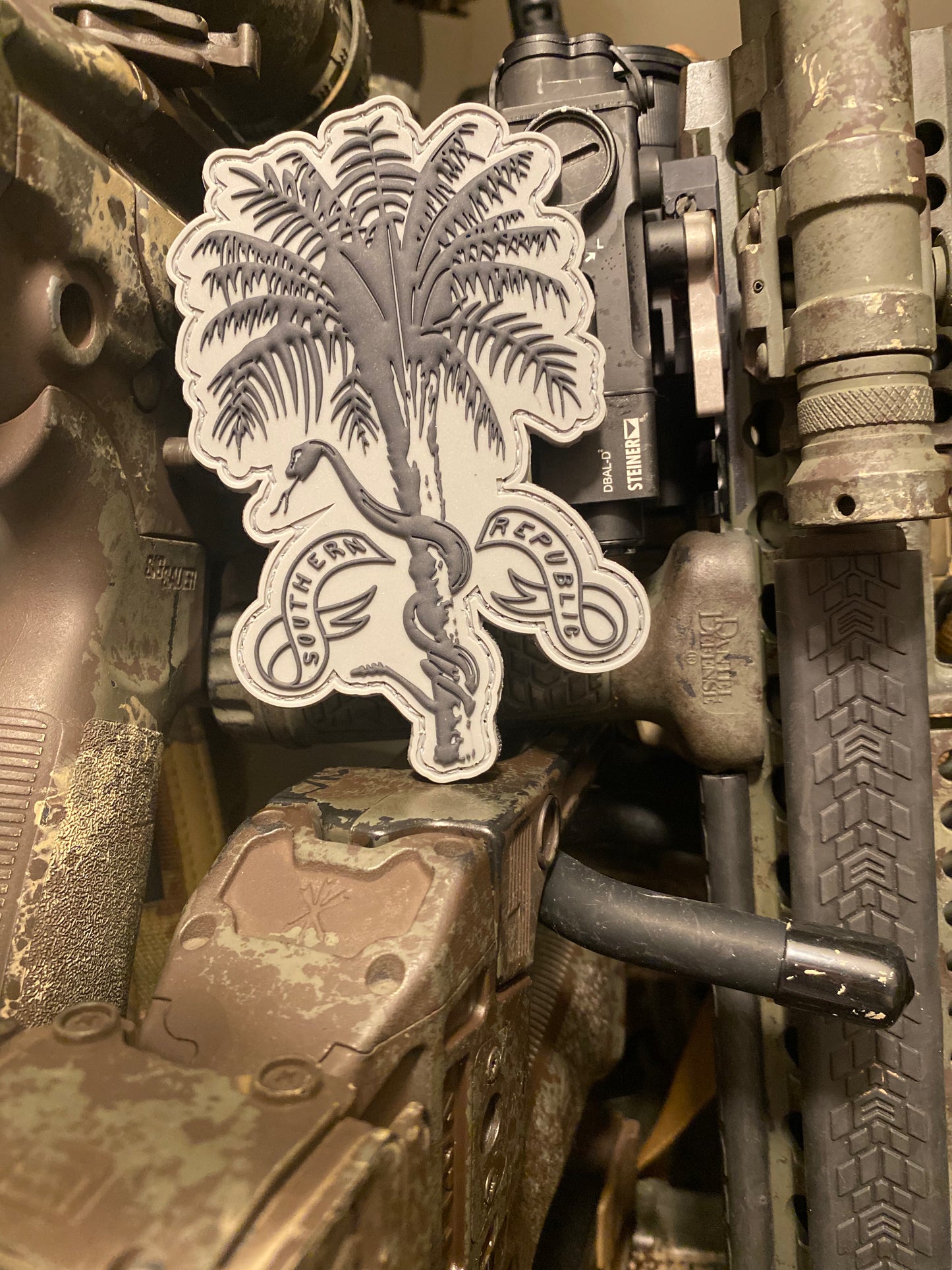 "Southern Republic" Palmetto Defender PVC Morale Patch
