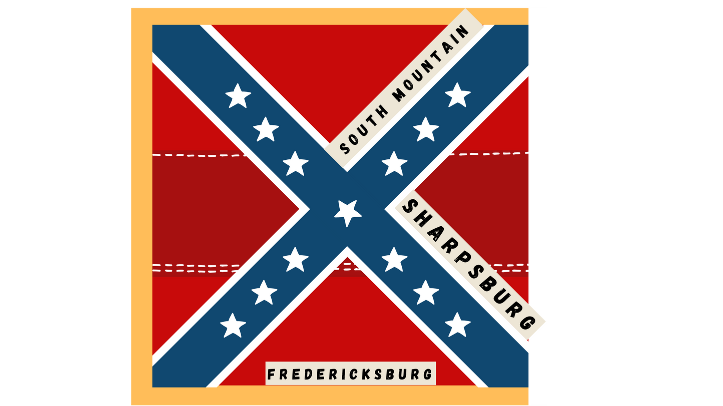 15th North Carolina Regimental Flag Stickers