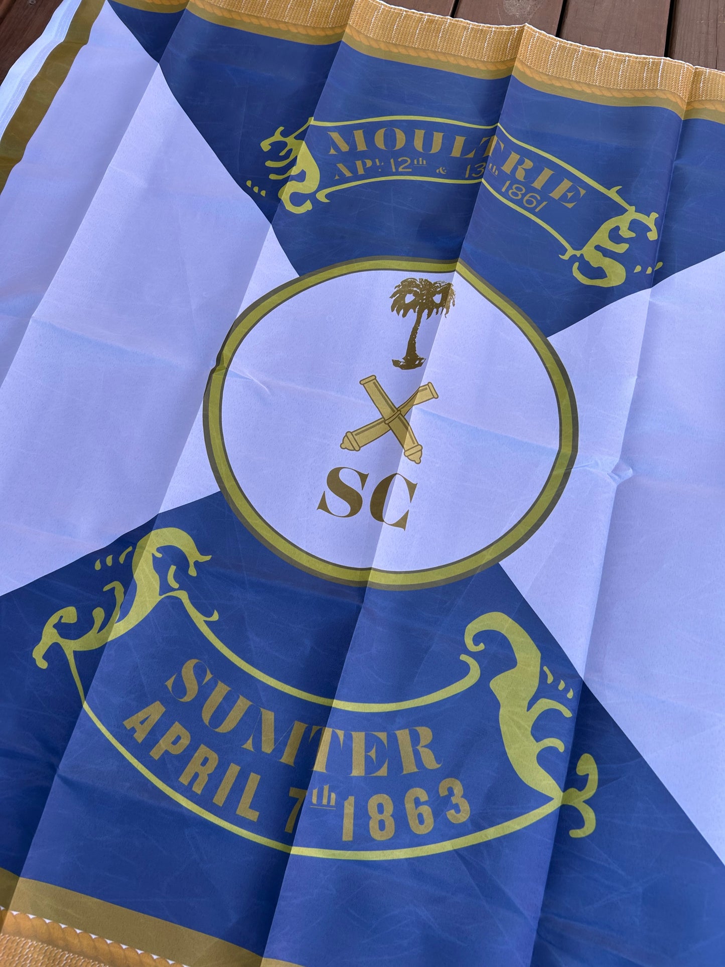 1st Regiment of South Carolina Artillery House Flag