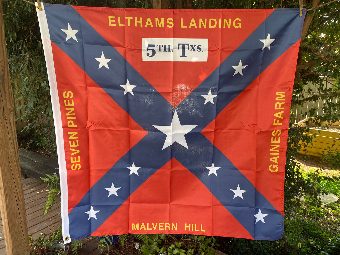 5th Texas Infantry - Battle Flag House Flag