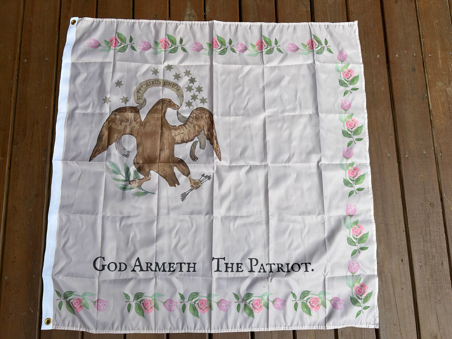 "God Armeth The Patriot" - Tennessee Militia Flag - Creek War