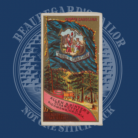 Richmond Virginia - Allen & Ginter's North Carolina Coat of Arms Stickers