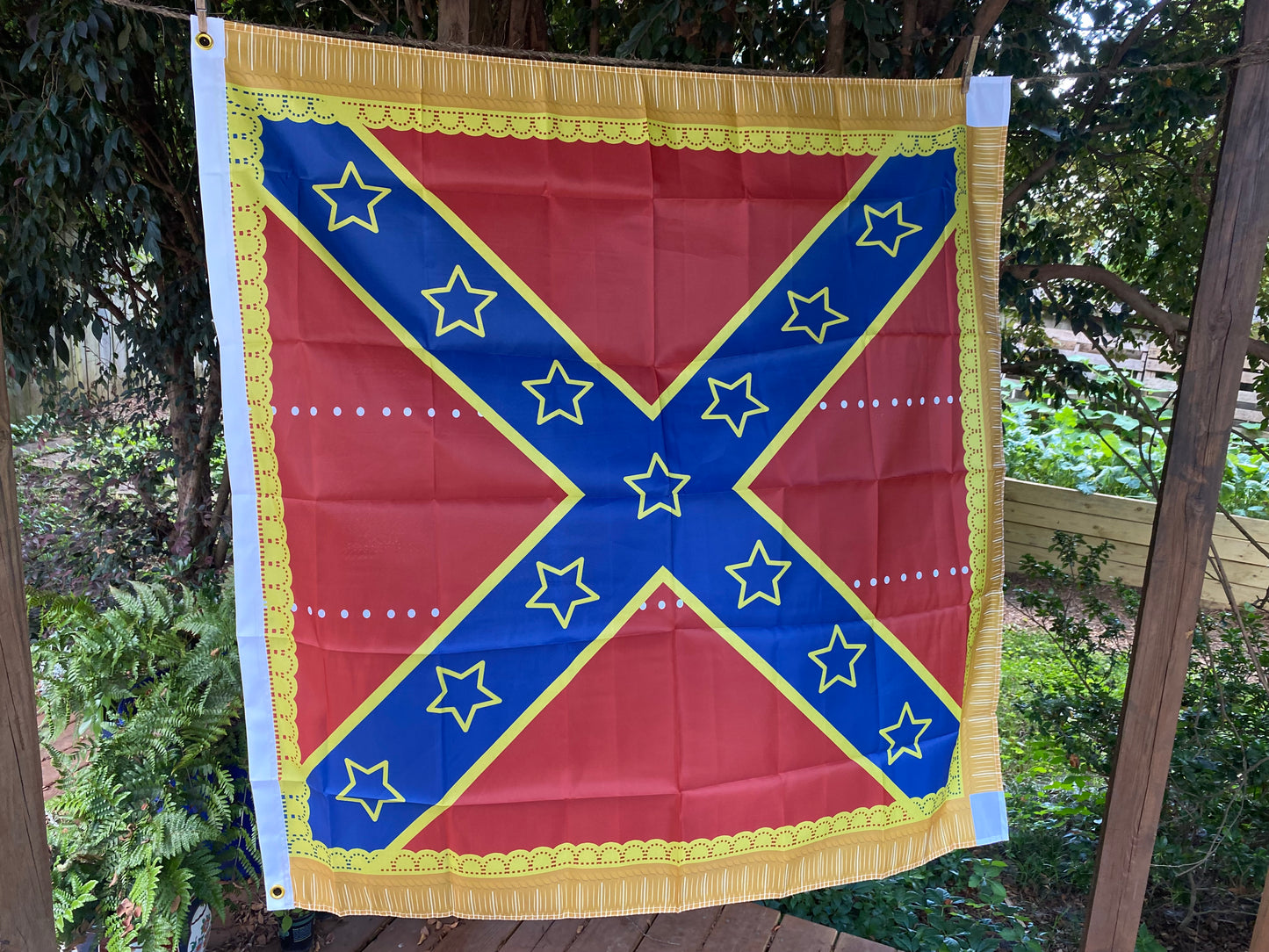 47th Georgia Infantry House Flag