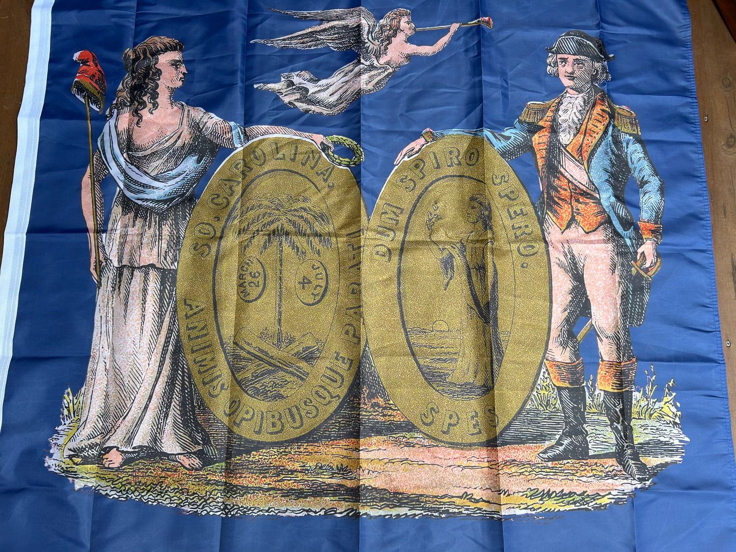 South Carolina Coat of Arms Flag