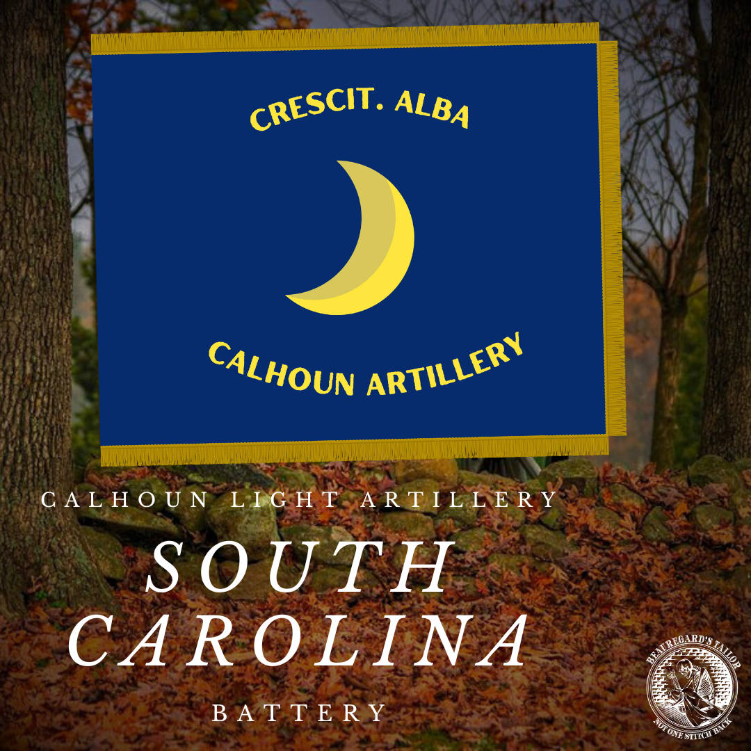 Calhoun Light Artillery Flag Stickers – Beauregard's Tailor