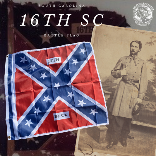 "Greenville Boys" 16th South Carolina Regimental House Flag